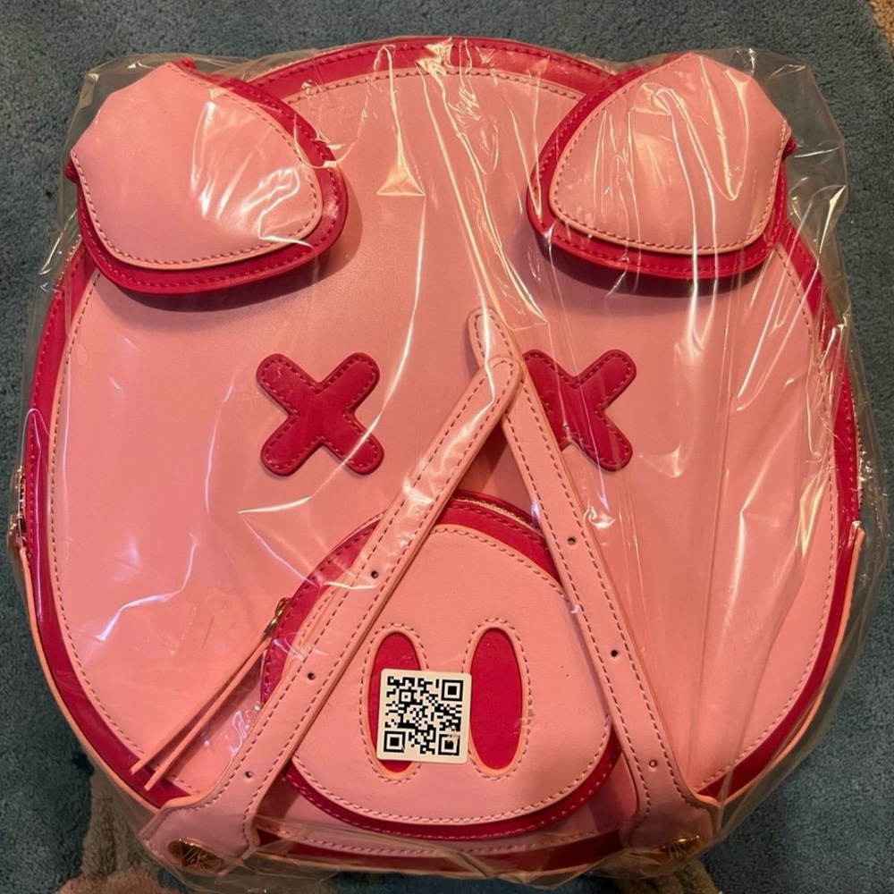 Pink Pig Backpack